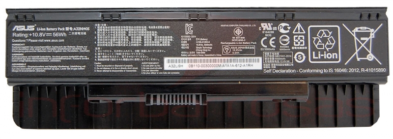 Bateria Asus N551 Asus N751 A32N1405 10.8V 5000mAh 56Wh