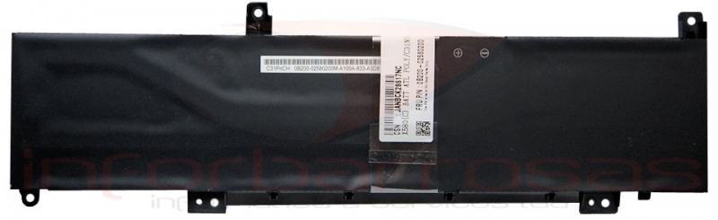 Bateria Asus N580VD C31N1636 11.49V 47Wh