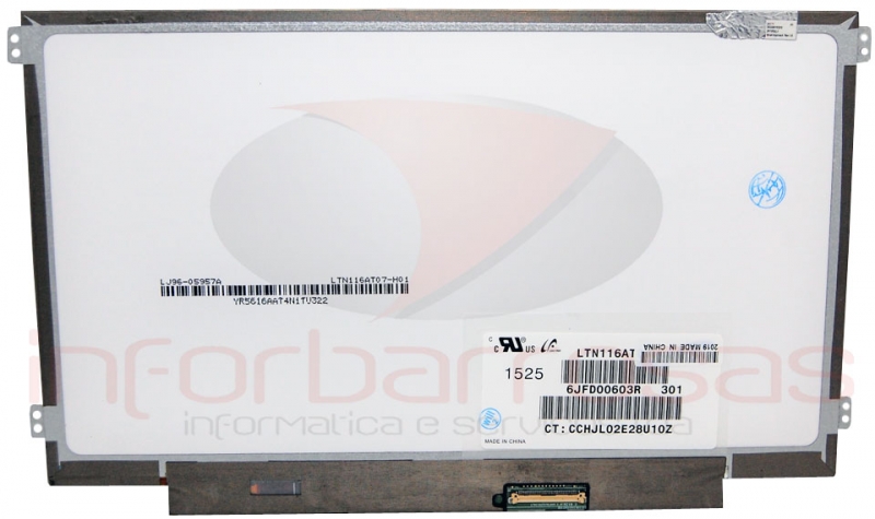 Dalle écran LED 11,6 Pouces 40 Pins Pour Sony Vaio VPCYB2M1E - NEUVE