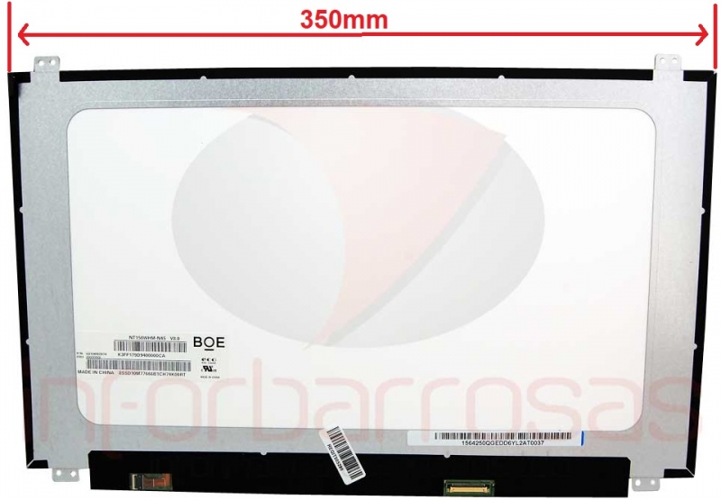 Dalle Ecran 15.6 LED type LTN156AT39-001 pour ordinateur portable 1366x768 30 pin - Informatique