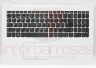 Teclado Lenovo Ideapad 320-15AST Com Top Cover