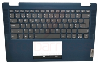 Teclado Lenovo Ideapad Flex 5-14IIL05 Com BackLight No Finger Print ReaderCom Top Cover BLUE