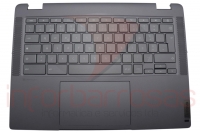 Teclado Lenovo IP Flex 5 Chrome 14IAU7 Com BackLight Sem Finger Print Com Top Cover CINZA