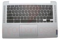 Teclado Lenovo IP Slim 3 Chrome Com Top Cover
