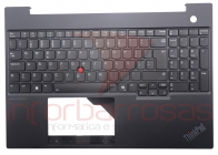 Teclado Lenovo ThinkPad E16 Gen 2 Com BackLight Com Top Cover BLACK