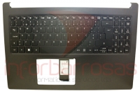 Teclado Aspire A315-34 Com Top Cover BLACK