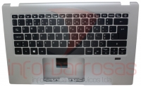 Teclado Acer SF114-33 Com Top Cover SILVER
