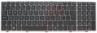 Teclado HP Probook 4540S Preto com Frame Silver
