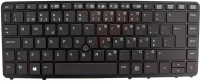 Teclado HP Elitebook 850 G1 850 G2 BackLight Track Point Black Com Black Frame