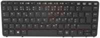 Teclado HP Elitebook 850 G1 850 G2 Com TrackPoint Black Com Black Frame