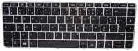 Teclado HP Folio 1040 G3 Com Backlight Com Frame Silver FRANCÊS