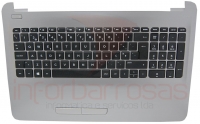 Teclado HP 15-ay010mp Com Topcover SILVER