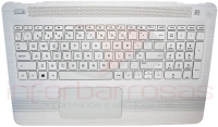Teclado HP 15-AW002NP Com Top Cover BRANCO
