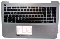 Teclado Asus X555LD X555LA X555LN Com Top Cover SILVER