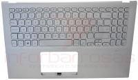 Teclado Asus X512FA Com Topcover SILVER Com Backlight