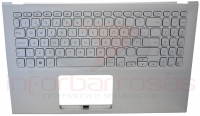 Teclado Asus X512FA Com Topcover SILVER