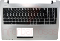 Teclado Asus K56CA K56CM K56CB Com Top Cover SILVER