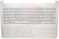 Teclado HP 15-BS000sp Com Top Cover BRANCO