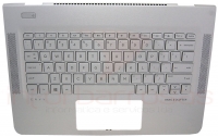 Teclado HP 13-AB067CL Com BackLight Com Top Cover SILVER US