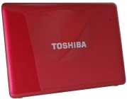 Toshiba Satellite T130 Lcd BackCover RED