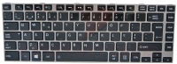 Teclado Toshiba Satellite L800 L805 L830 C800 C800D M800 Preto Silver Frame