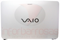 Sony Vaio VF152A29M Lcd BackCover Branco