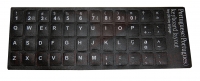 Stickers para teclado Portátil Preto