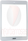 Acer Iconia One 8  B1-830 Digitizer BRANCO