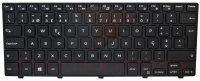Teclado Dell inspiron 5458 14-5447 Black