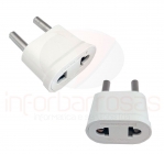 Adaptador Tomada US para UE BRANCO