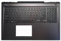 Teclado Dell G7 7588 Black com Backlight Com Topcover Gray INGLES