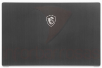 Msi Modern 15 A10RB MS-1551 Lcd Back Cover Black