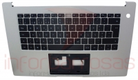 Teclado Huawei BoD-WFH9 Com Top Cover SILVER