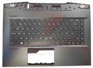 Teclado MSI Raider Ge66 Deluxe Edition com Topcover com Backlight