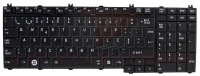 Teclado Toshiba Satellite L500 L350 L550 A500 P300  P505 F501 BLACK Matte