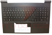 Teclado HP Victus 16-E0004np Com Top Cover SILVER