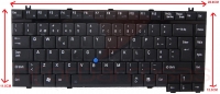 Teclado Toshiba Tecra A11 M11 S11