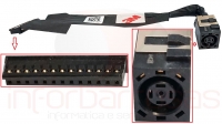 DC POWER JACK DELL ALIENWARE M15 R6 COM CABO